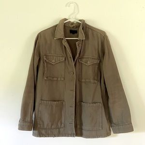 TOPSHOP Green Cargo Jacket